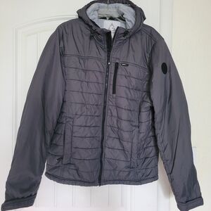 Gerry Special Edition Hooded Men's Charcoal Puffer Jacket